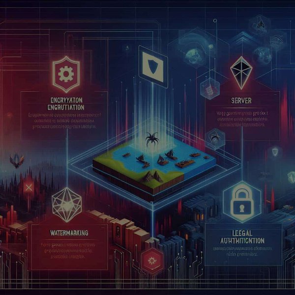 Comment les entreprises de l'industrie du jeu vidéo peuvent-elles protéger leurs créations contre le piratage?