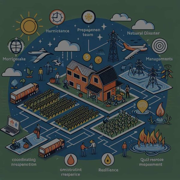 Comment mettre en place une gestion des risques liés aux catastrophes naturelles pour les entreprises agricoles ?